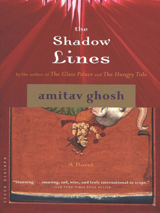 Title details for The Shadow Lines by Amitav Ghosh - Available